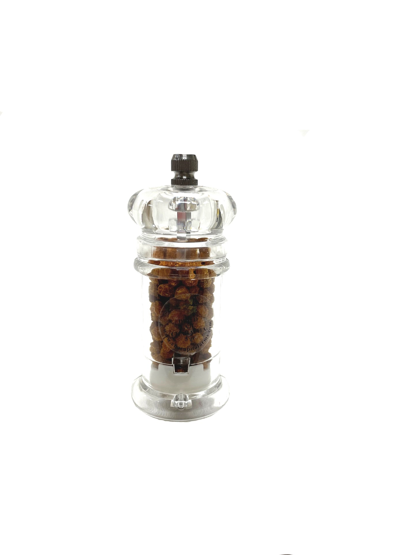 Dried Aji Charapita Pods in Pepper Mill - Rare Dried Premium Peppers 2gr